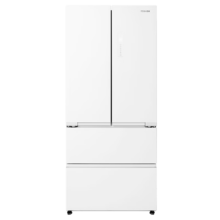 618预售、PLUS会员：东芝（TOSHIBA） 548白珍珠法式双系统双循环 60cm超薄零嵌入电冰箱 GR-RF548WI-PM165 云脂白