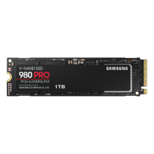 20 点SAMSUNG 三星 980 PRO NVMe M.2 固态硬盘 1TB（PCI-E4.0）