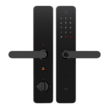 plus会员：Xiaomi 小米 XMZNMS08LM 智能门锁 1S 碳素黑