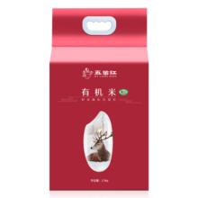 五粱红 五常大米 有机米 原粮稻花香2号 东北大米 2.5kg/5斤 当季新米