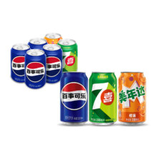 需首购、PLUS会员、学生会员：汽水可乐 混装330ml*6 整箱