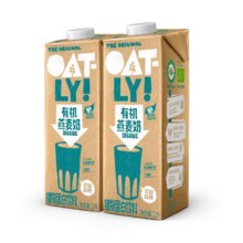 88vip:OATLY燕麦奶谷物饮料有机燕麦奶1L*2盒