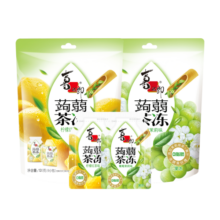 喜之郎【拍5袋更划算】蒟蒻果冻零脂肪 120克每袋6小包装 儿童节礼物 水蜜桃味 120g 1袋