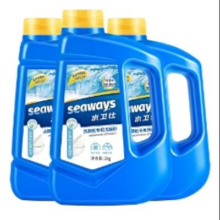 PLUS会员：（seaways）水卫仕 洗碗粉洗碗机专用洗涤剂 1kg*3瓶