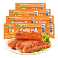 需首单、Plus会员:金锣火腿肠 脆脆肠香辣味 32g*8支装
