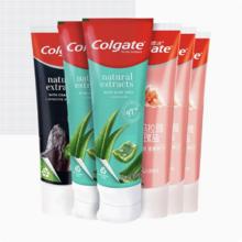 高露洁牙膏喜马盐3支+冰爽薄荷3支