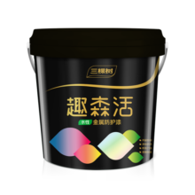 三棵树漆（SKSHU）金属漆水性防锈漆防护漆翻新栏杆铁门改色通用墙面修复漆 灰色