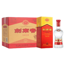 618预售：剑南春  水晶剑 浓香型白酒 52度 558mL 6瓶 整箱装