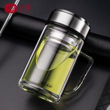 仝器 双层玻璃泡茶杯水杯