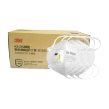 3M防雾霾口罩防沙尘暴 KN95防粉尘颗粒物PM2.5 9502V+ 15只/箱 独立包装