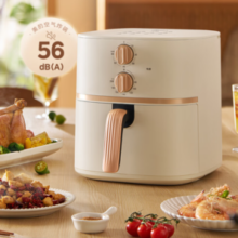 20点！Midea 美的 空气炸锅 免翻面 5.3L 炸烤箱一体