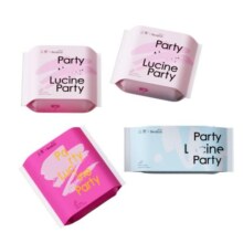 云霓Party卫生巾抑菌超薄透气便携经期口袋姨妈巾日夜用组合28片