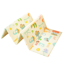 费雪（Fisher-Price）宝宝爬行垫XPE双面折叠垫婴儿爬爬垫加厚地垫英文字母178*198*1cm