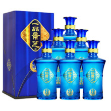 再补券：puls会员：一品景芝 蓝淡雅 芝麻香52度 500mL*6瓶