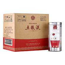 WULIANGYE 五粮液 1618 浓香型白酒 52度 500ml*6瓶 整箱装 自饮送礼佳选