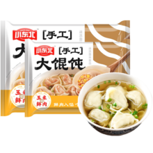 plus会员、需首购:小东北星厨 手工大馄饨（玉米鲜肉）578g 20只