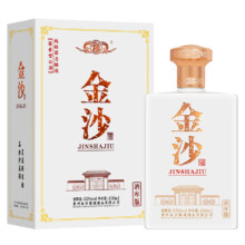 PLUS会员:金沙贵州金沙回沙酒 53度 450mL 1瓶 单瓶装（附礼品袋）