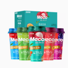 百亿补贴！香飘飘 Meco蜜谷果汁茶400ml*15杯装