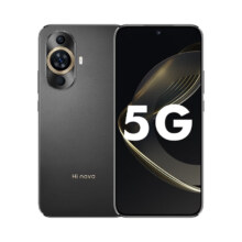 京东百亿补贴、plus会员立减:Hi nova华为智选手机Hinova11 双模5G全网通 前置6000万4K超广角镜头 8GB+256GB 曜金黑