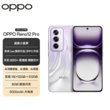 OPPO Reno12 Pro 超美小直屏 安卓Live图 天玑9200+旗舰芯 12GB+256GB 银幻紫 智能拍照 AI影像 5G手机