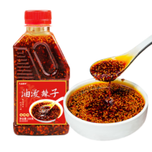 久品锅手四川油泼辣子 200g*1瓶 香辣味