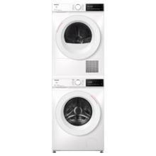 618预售、PLUS会员：TOSHIBA 东芝 小玉兔洗烘套装 10KG滚筒洗衣机全自动+热泵式变频烘干机 DG-10T13B+DH-10T13B
