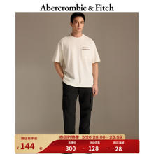 Abercrombie & Fitch 潮流圆领短袖T恤 358797-1