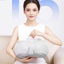 奥克斯 颈椎按摩器 腰部按摩仪 多功能车载按摩（礼盒装）无线便携+大容量电池续航+车载家用