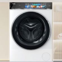 618预售、PLUS会员：Haier 海尔 云溪白376Pro 直驱精华洗2.0 10公斤 洗烘一体 EG10014HBDL9W
