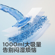可优比（KUB）宝宝尿不湿亲肤超薄纸尿裤新生婴儿大吸量干爽透气BB熊系列 【XL】 1包 40片