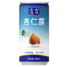 plus会员：露露杏仁露180ml*12罐整箱*3件