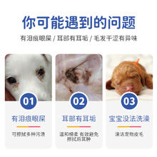 露净仕 宠物湿巾猫咪狗狗眼部清洁去泪痕除臭擦脚免洗清洁用品湿纸巾