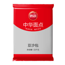 京东百亿补贴、Plus会员:思念中华面点豆沙包1.5kg约50只