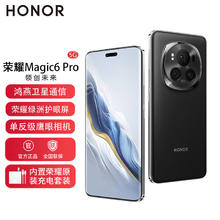 HONOR 荣耀 Magic6 Pro 荣耀鸿燕通讯 单反级鹰眼相机 绒黑色 16+1T全网通