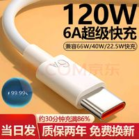 Beelink 零刻 柒船Type-c数据线超级快充闪充充电线适用兼容120w/60W/40W充电适用手机iPad平板电脑 1米充电线