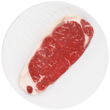 万馨沃牛和牛西冷牛排 300g（1片装） BMS5谷饲原切M5西冷性价比烧烤健身
