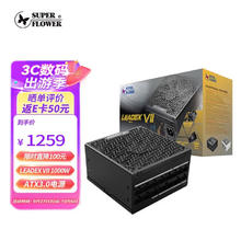 振华 额定1000 1000W金牌全模 ATX3.0电源 支持4090显卡 全日系电容 十年保固