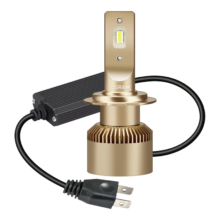 欧司朗（OSRAM）汽车led大灯 夜驰者H7 汽车灯泡远近光 一对【6000K超亮】12V/25W