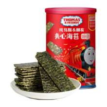 小火车Thomas托马斯 海苔夹心脆 宝宝零食儿童休闲即食紫菜 炒米味40g