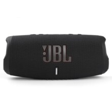 JBL CHARGE5 音乐冲击波五代 便携式蓝牙音箱+低音炮 户外防水防尘 桌面音响 增强版赛道扬声器 黑色 增强版