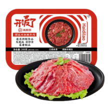 再降价、plus会员:海底捞 鲜辣双椒嫩牛肉200g/盒 *3件
