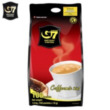 G7中原越南进口中原三合一速溶咖啡粉1600g丝滑醇厚(16gx100条）