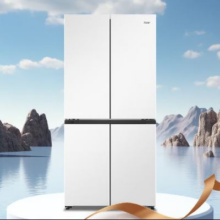618预售、PLUS会员：Haier 海尔 零距离嵌入系列 BCD-460WGHTD45W9U1 十字四开门冰箱 460L