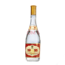 汾酒53度黄盖玻汾酒清香型高度白酒 山西杏花村光瓶酒裸瓶白酒 53%vol 475mL 2瓶
