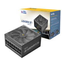 SUPER FLOWER振华 ATX3.1电源 额定1000W LEADEX III1000W 电脑电源 金牌全模/十年保固/支持4090显卡
