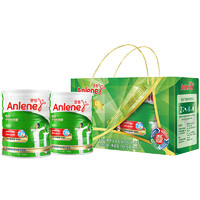PLUS会员！Anlene 安怡 经典中老年配方奶粉 800g*2罐 礼盒装