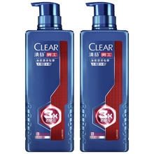 CLEAR 清扬 男士专研去屑头皮护理3倍净屑洗发水570g*2送洗发100g+沐浴露100g