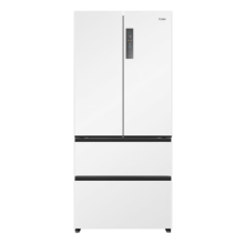 PLUS会员: Haier 海尔 500升 白色超薄嵌入式家用法式多门大容量家用电冰箱  BCD-500WGHFD4DW9U1