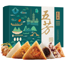 五芳斋粽子百年老字号 粽子礼盒礼物 端午送礼甄选轻奢款 五芳风华1680克（6口味12粽）