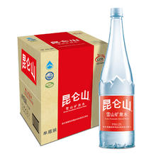 昆仑山 矿泉水 饮用天然弱碱性 5L*4瓶 整箱装